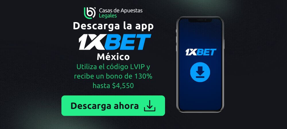 Descargar app 1XBET México