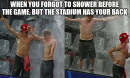 To shower memes