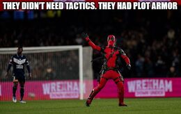 Plot armor memes
