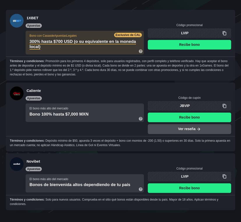 Casas de apuestas legales online en México Septiembre 2026