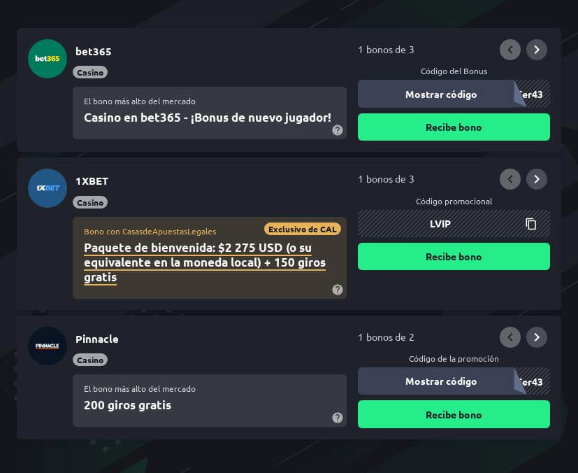 Casinos Legales Online en México