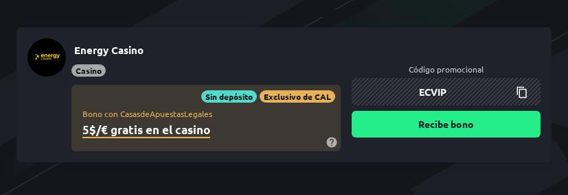 Códigos de Bonos Sin Depósito