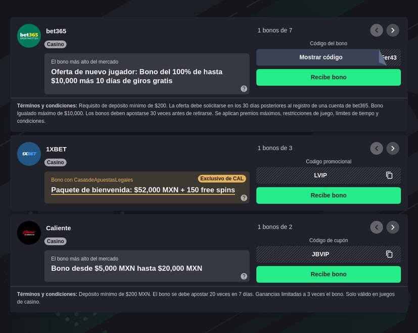 Los Mejores Casinos Móviles en México