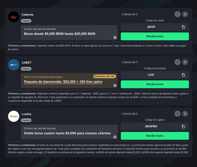 Los Mejores Casinos Móviles en México