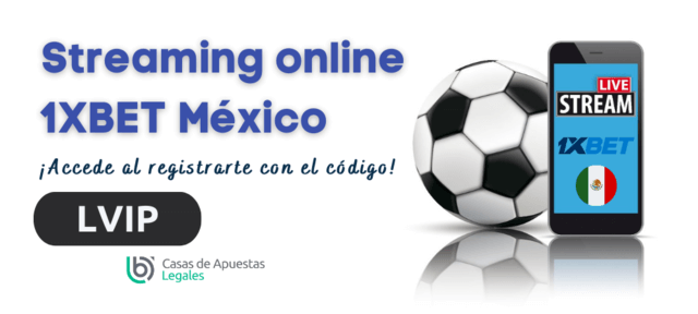 live stream 1XBET México online deportes