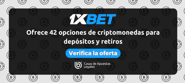 Casino confiable y seguro con criptomonedas 1XBET MX