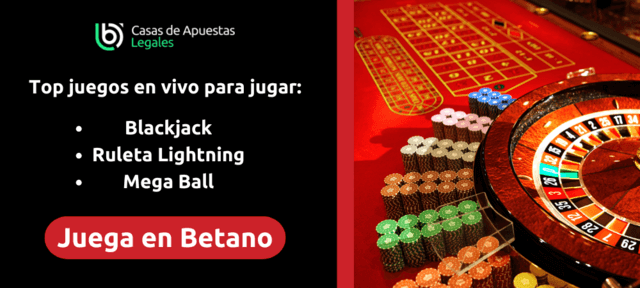 mejores juegos de casino en tiempo real