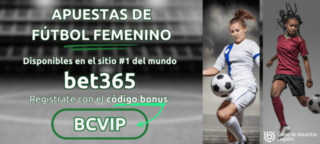 Apostar en fútbol femenino con los mejores momios