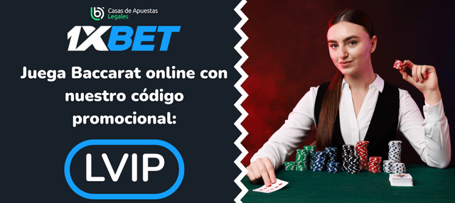 baccarat jugar codigo 1xbet