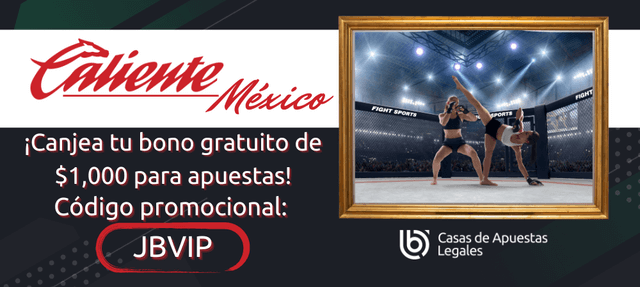 como apostar en deportes de combate 2025 bono caliente mx