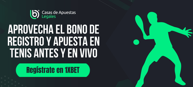apuestas de tenis bono de registro