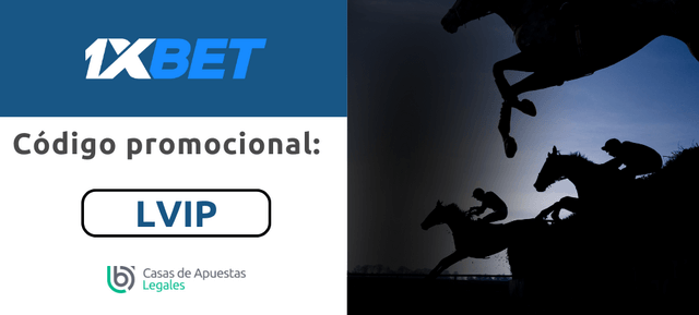 1xbet codigo promocional carreras de caballos