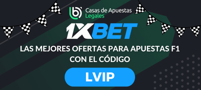 Codigo promocional para apostar Formula 1