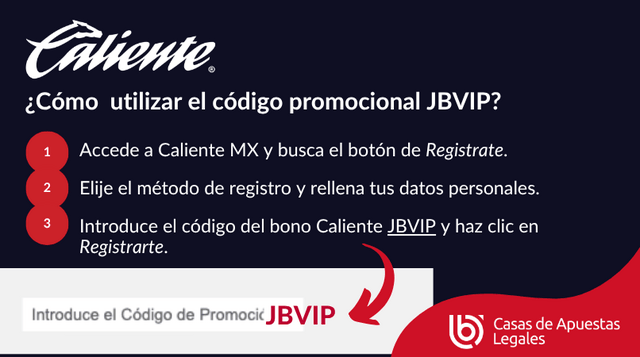 Caliente código promocional registro