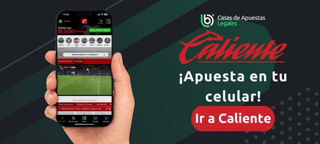 Caliente México aplicación